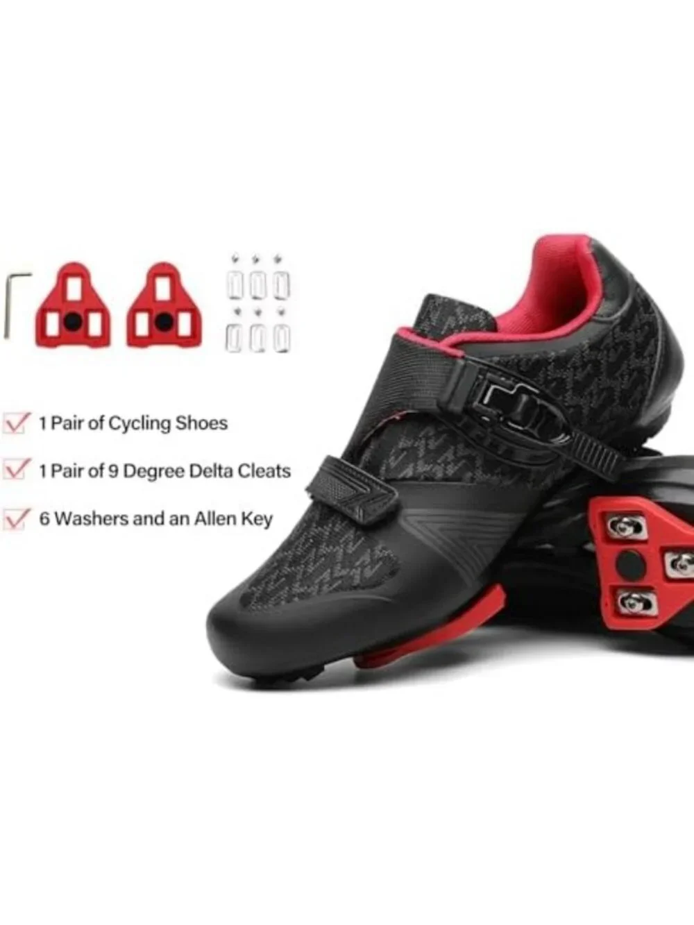 Unisex Cycling Shoes for Peloton & SPD Bikes - Comfortable, Durable, Lightweight